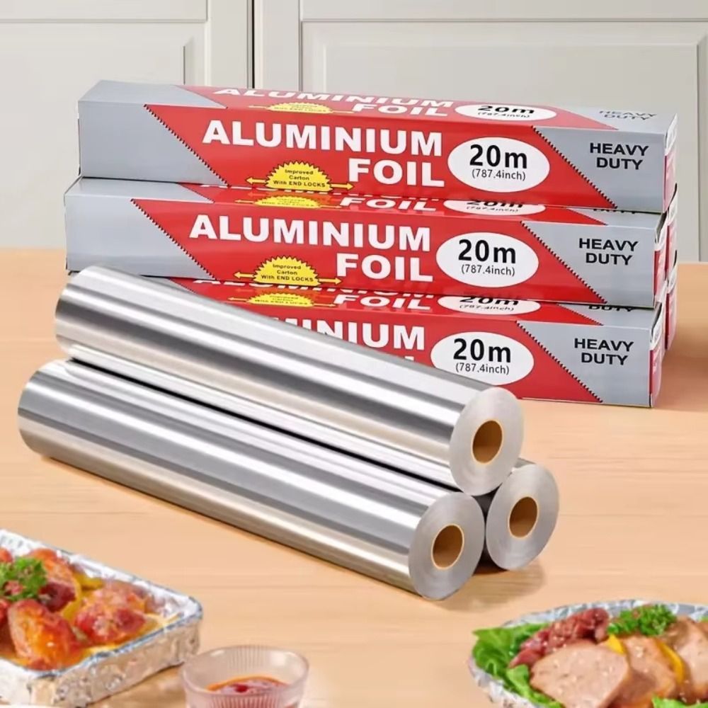 Aluminum Foil Heavy Duty - Одноразовая алюминиевая фольга для выпечки, рулонная