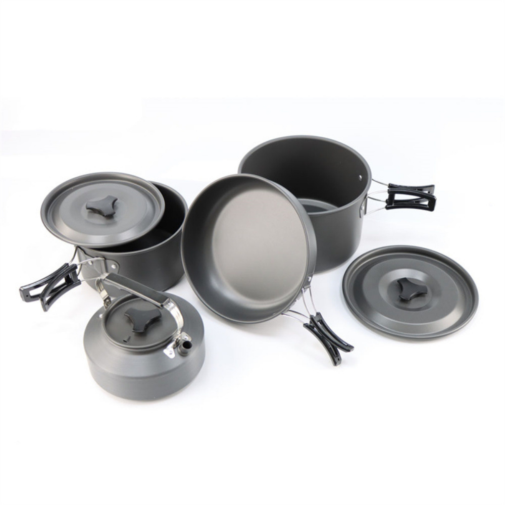 Camping Cooking Set Lightweight - Легкий набор походной посуды из алюминиевого