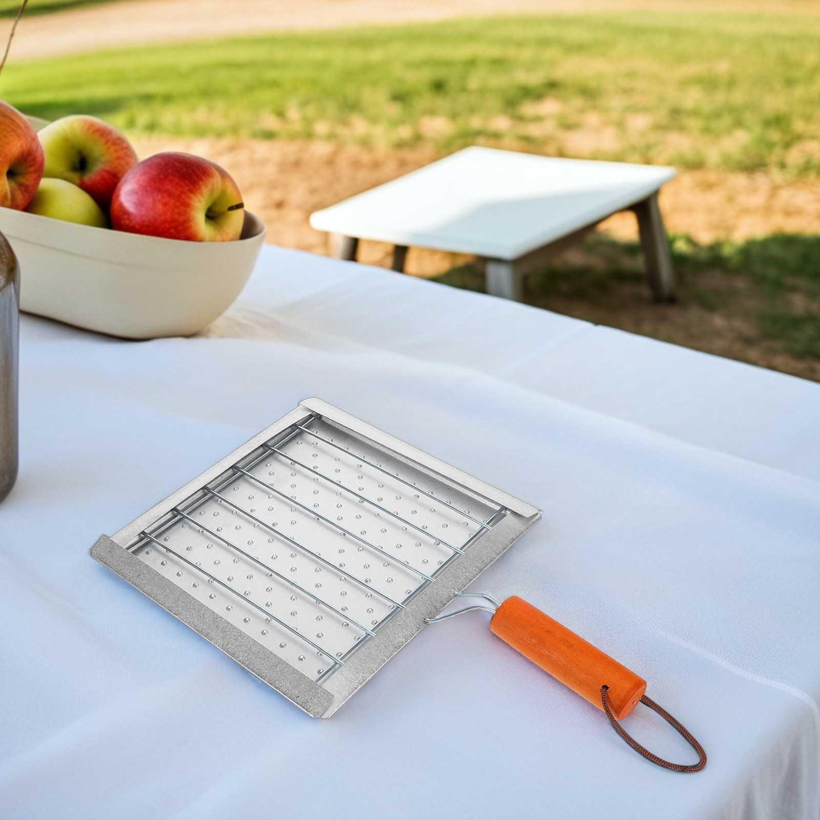 Camping Cooking Vegetables - Портативная квадратная подставка для тостера с