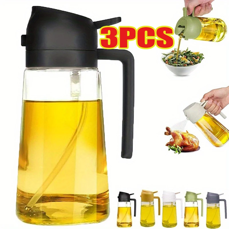 Camping Cooking Full Set - Спрей-дозатор для масла 2-в-1, пластиковый, для