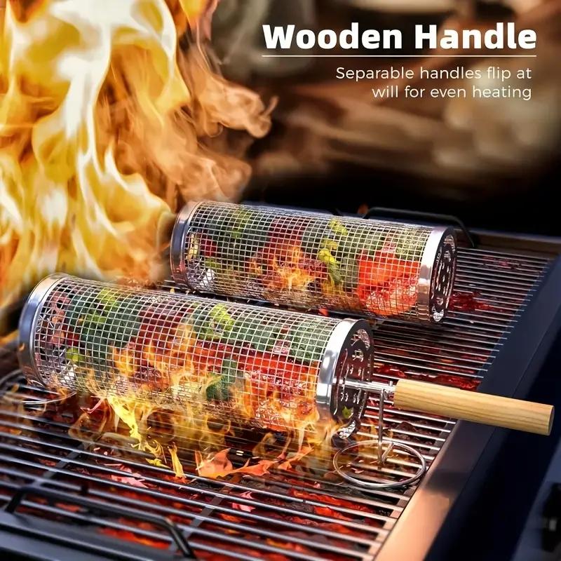 Camping Cooking Area - Корзина для гриля из нержавеющей стали,