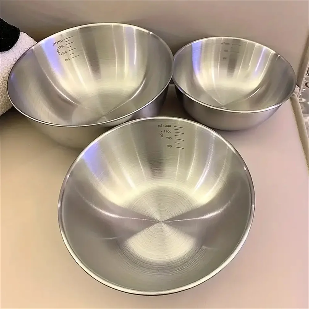 Camping Cooking Pan Set - Набор из 3-х мисок из нержавеющей