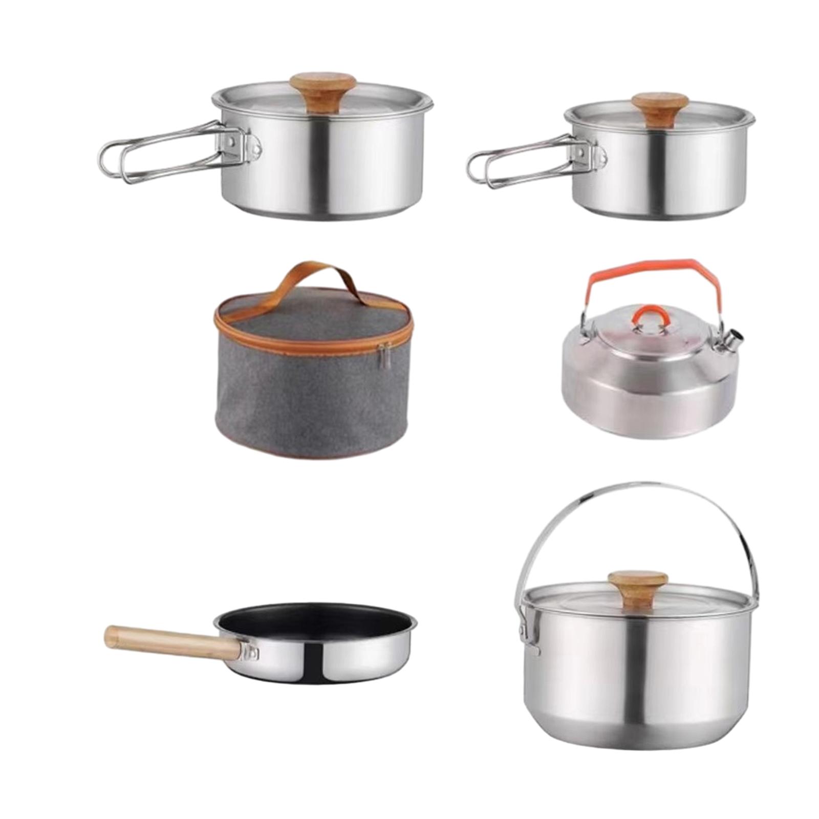 Camping Cooking Set Lightweight - Набор походной посуды: легкий котелок и