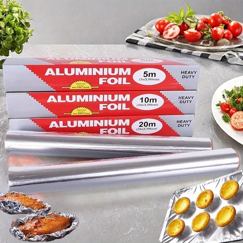 Aluminum Foil Heavy Duty - Сверхмощная алюминиевая фольга, предварительно вырезанные всплывающие