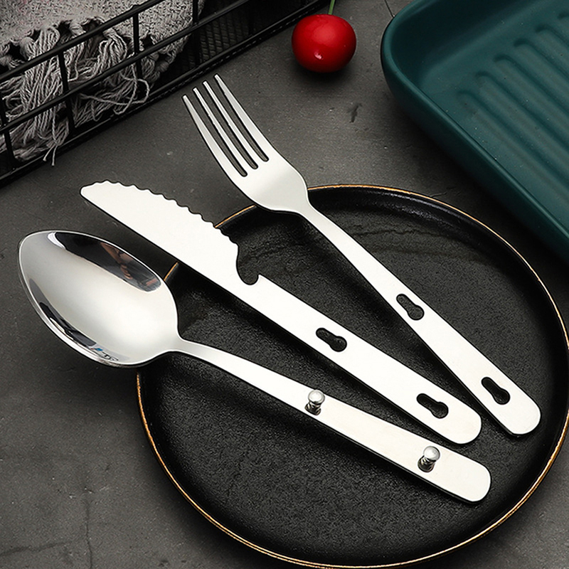 Camping Cooking And Dining Set - Набор из 3 предметов: портативные складные