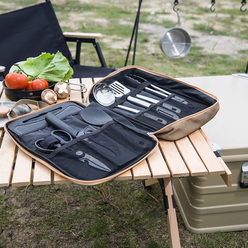 Набор походной кухонной утвари – обзор и цена Camping Cooking Pan Set