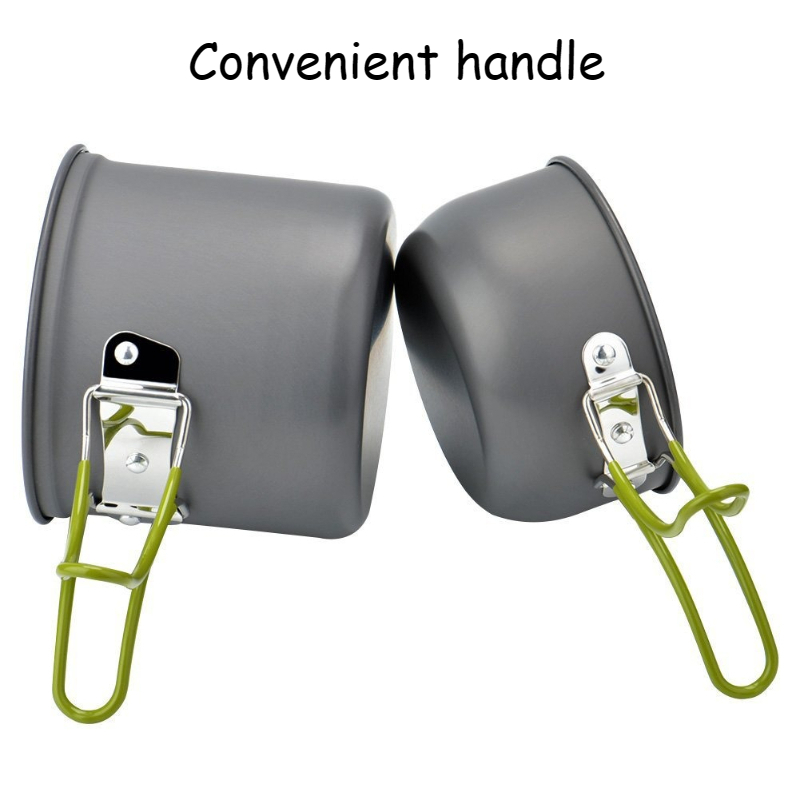 Портативный набор походной пос – обзор и цена Camping Cooking Set Lightweight
