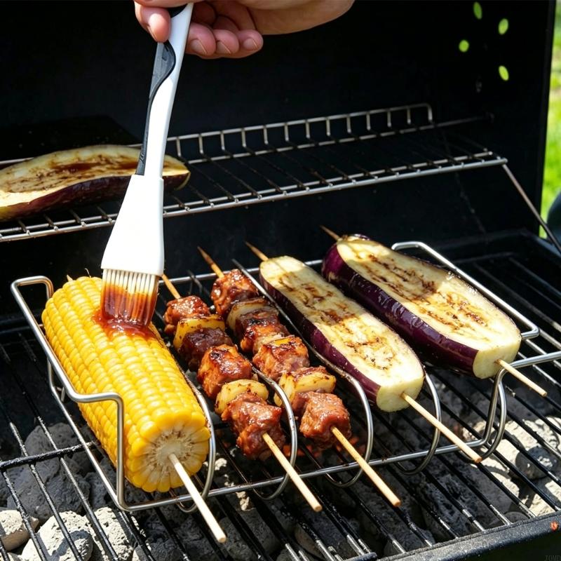 Решетка для гриля с антипригар – обзор и цена Camping Cooking Vegetables