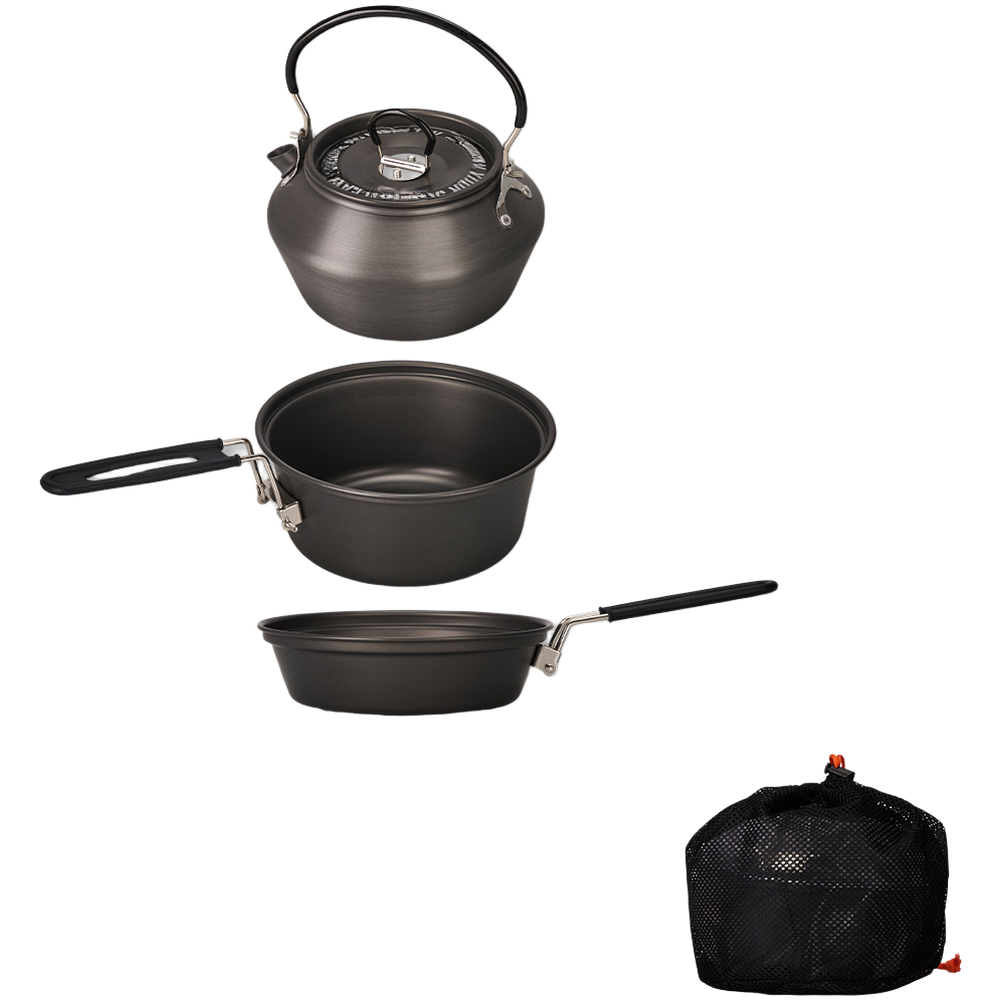 Легкий набор походной посуды и – обзор и цена Camping Cooking Set Lightweight