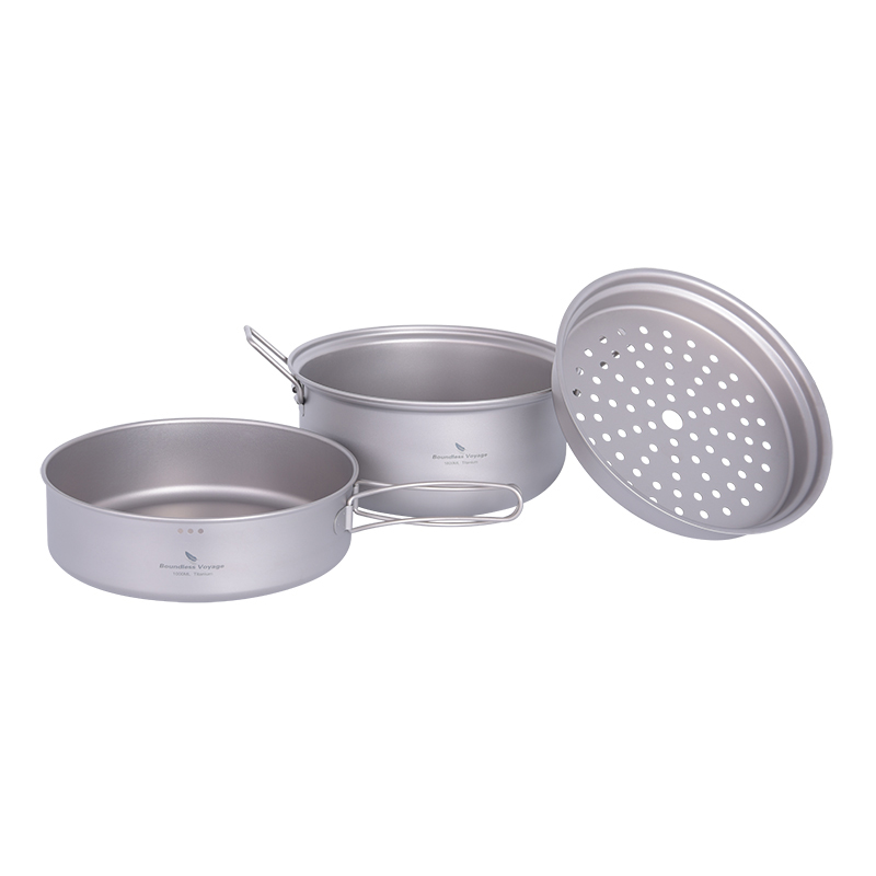 Набор походной посуды Boundles – обзор и цена Camping Cooking Pan Set