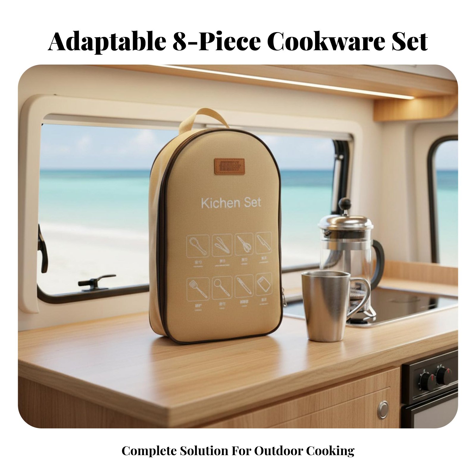 Набор портативной посуды для п – обзор и цена Camping Cooking And Dining Set