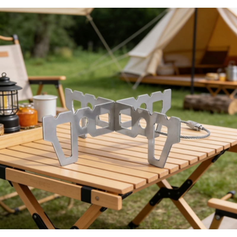 Пара подставок из нержавеющей  – обзор и цена Camping Cooking Alcohol