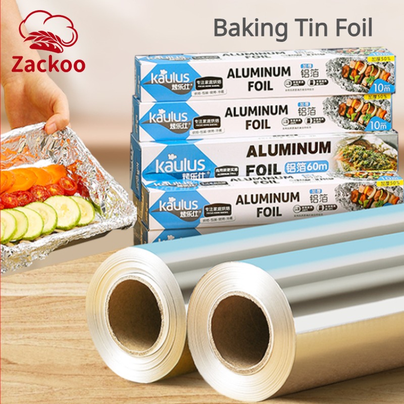 Zackoo 10/20/40 м алюминиевая  – обзор и цена Aluminum Foil Heavy Duty