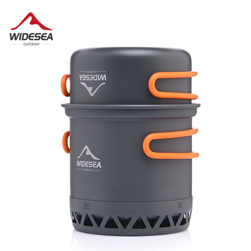 Widesea Camping 1,3 л 2,3 л по – обзор и цена Camping Cooking Set Jetboil