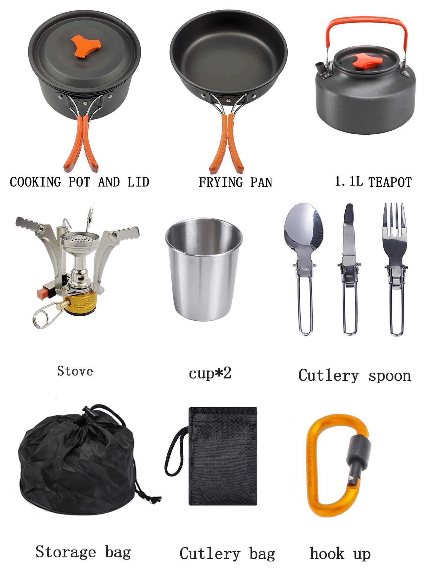 Набор для приготовления пищи н – обзор и цена Camping Cooking Vegetables
