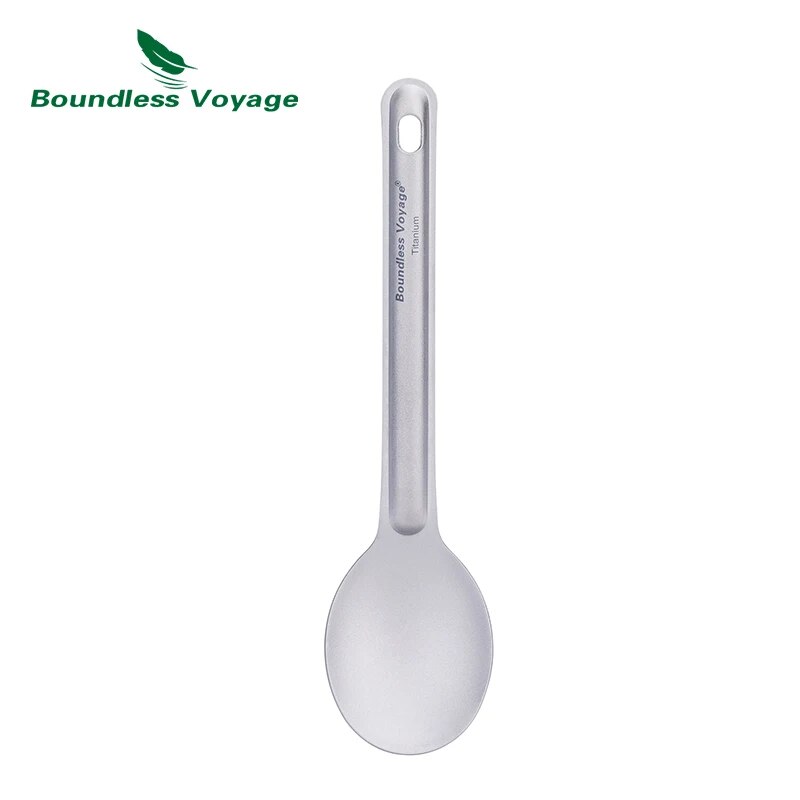 Титановые столовые приборы Bou – обзор и цена Camp Spork Set