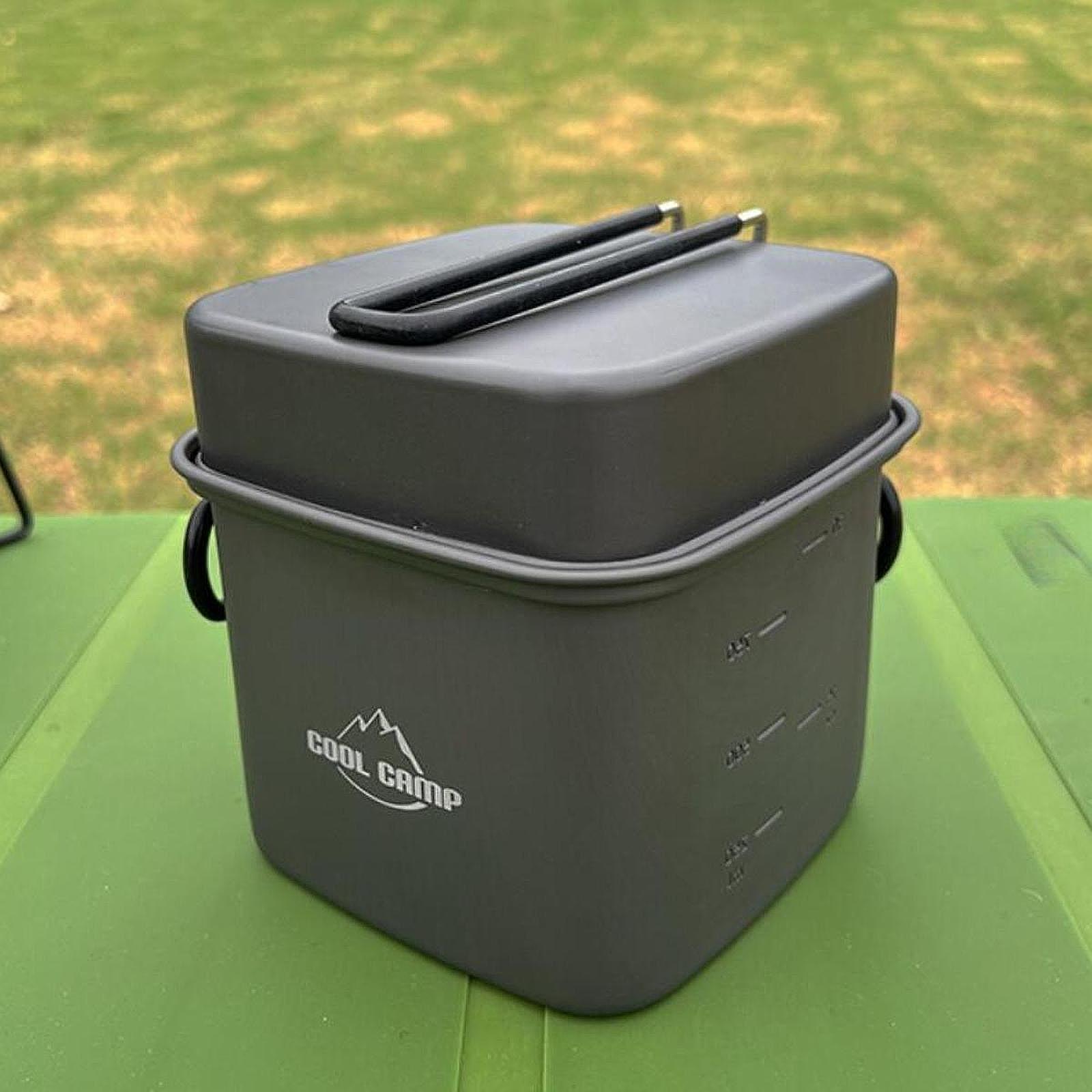 Набор походной посуды: легкая  – обзор и цена Camping Cooking Pan Set