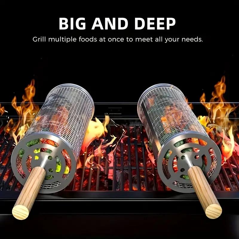 Корзина для гриля из нержавеющ – обзор и цена Camping Cooking Area