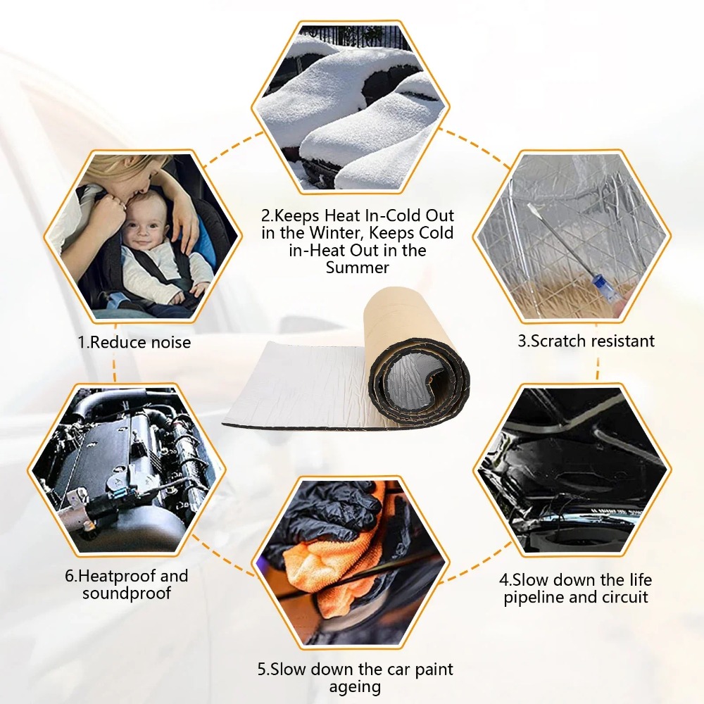 5/10 мм звукоизоляционный ковр – обзор и цена Aluminum Foil Heavy Duty