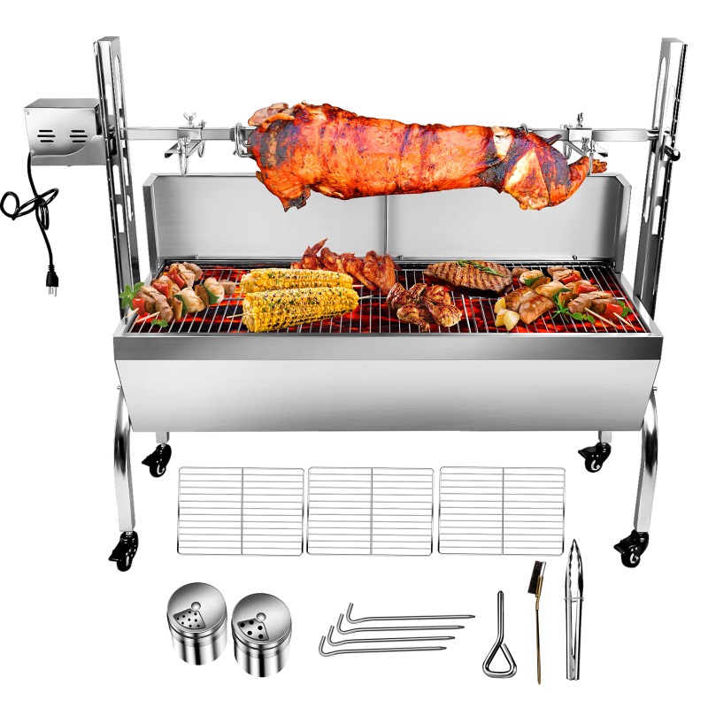 2-в-1 гриль-барбекю, жаровня,  – обзор и цена Camping Cooking Equipment Electric