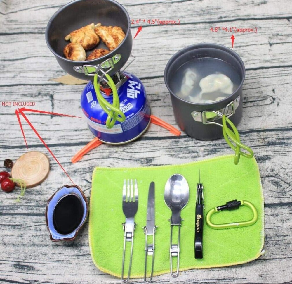 12-17 шт., штатив для кемпинга – обзор и цена Camp Spork Set