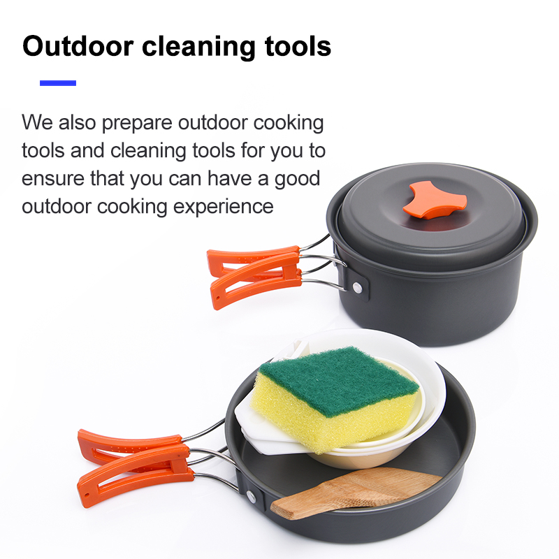 Набор посуды Widesea для кемпи – обзор и цена Camping Cooking And Dining Set