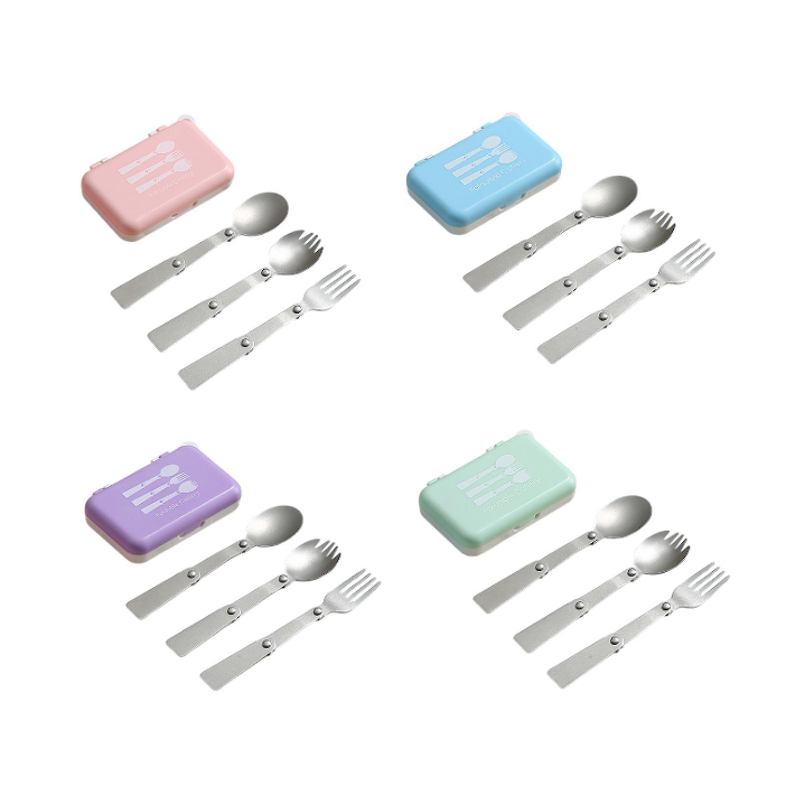 Набор складных столовых прибор – обзор и цена Camp Spork Set