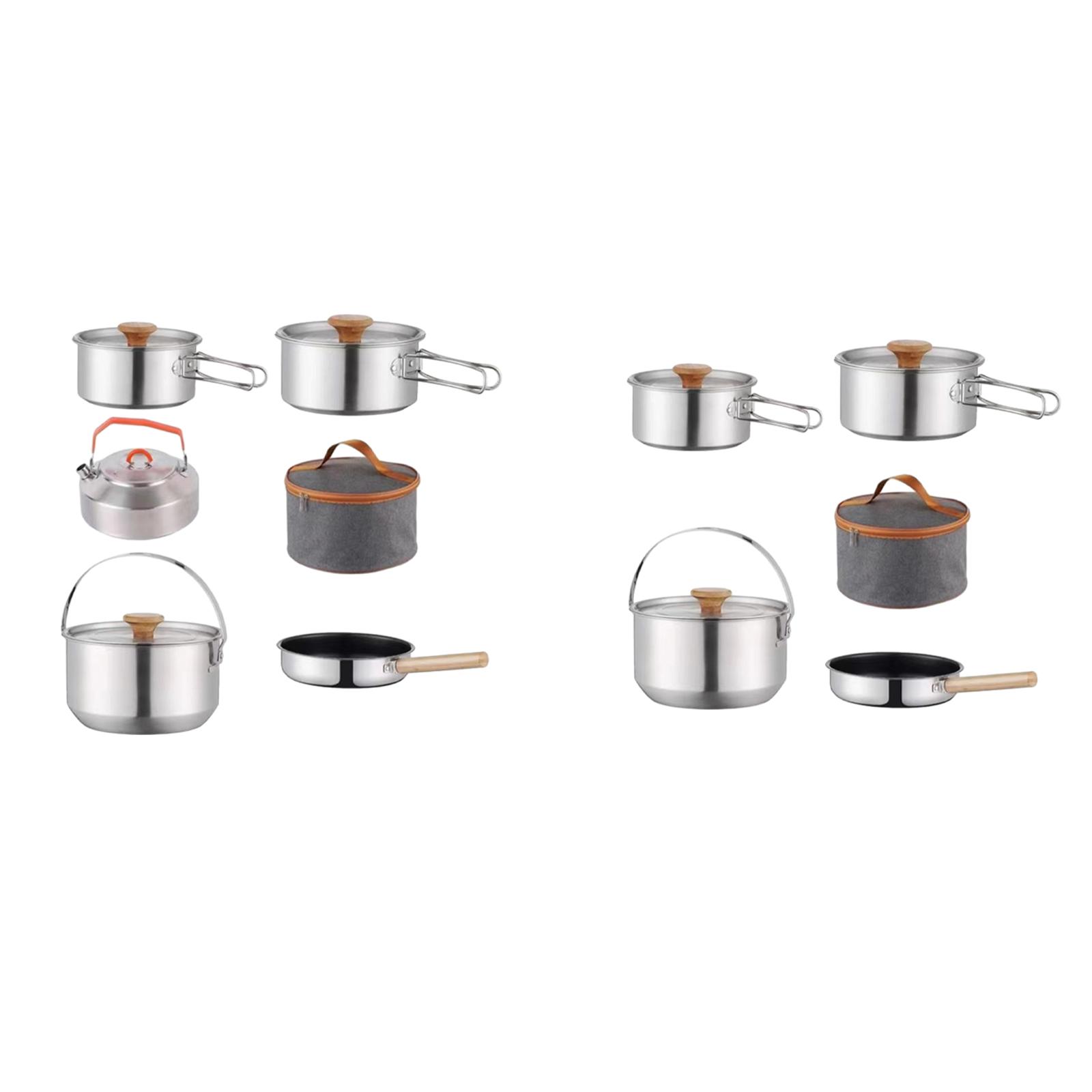 Набор походной посуды: легкий  – обзор и цена Camping Cooking Set Lightweight