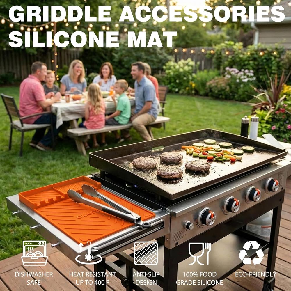 Силиконовые коврики для гриля  – обзор и цена Camping Cooking Area