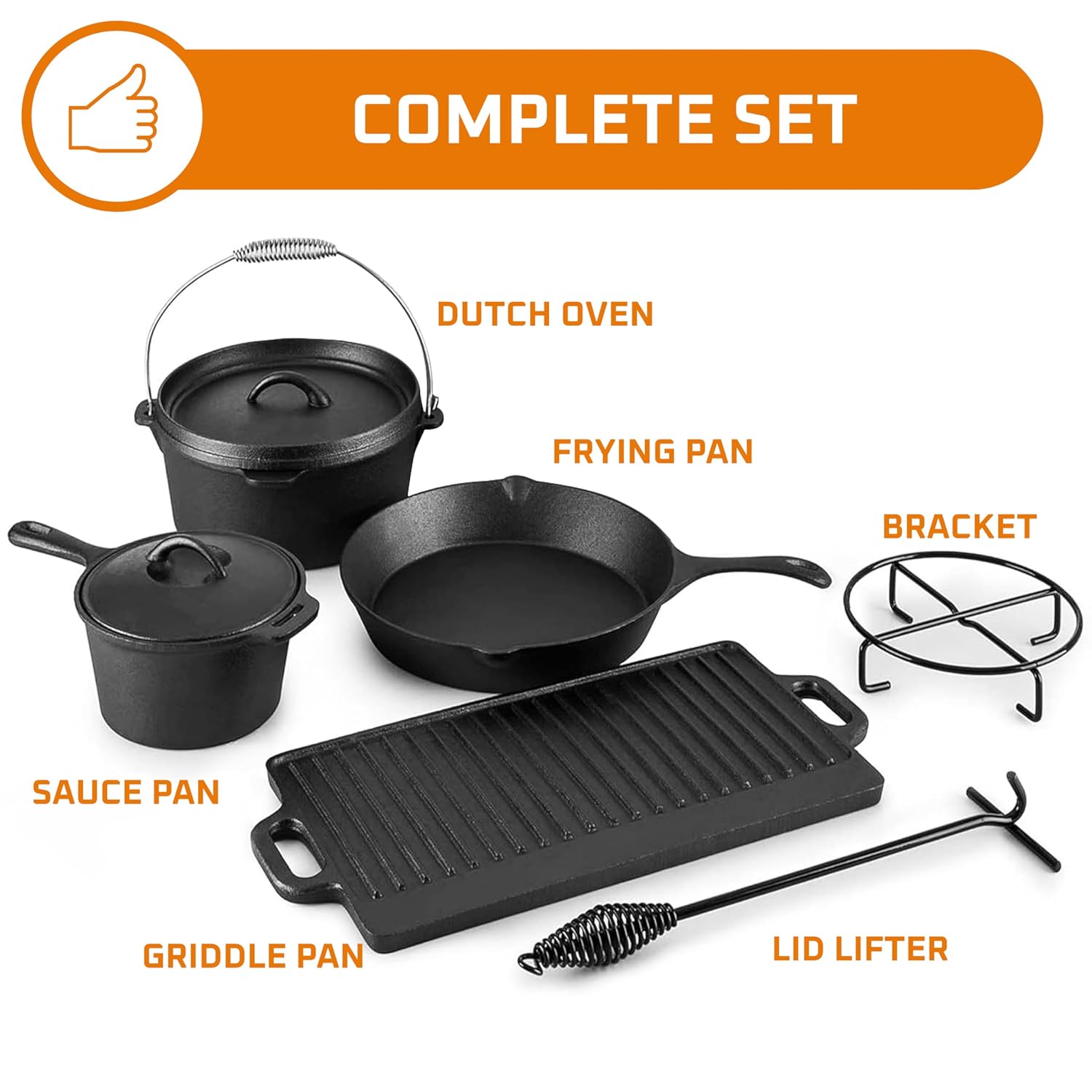 Набор для кемпинговой кухни из – обзор и цена Camping Cooking Dutch Oven