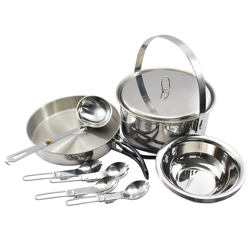 4P набор посуды для кемпинга и – обзор и цена Camp Spork Set