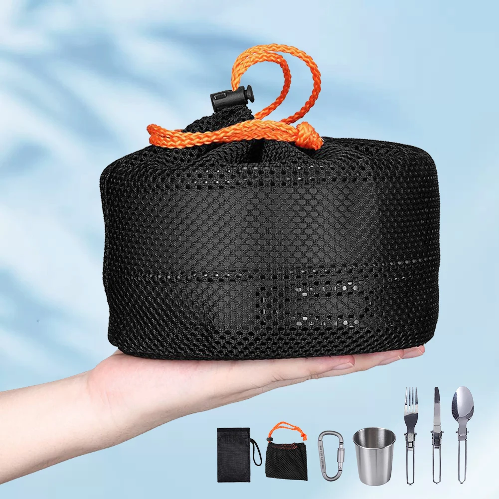 Набор походной посуды: чайник, – обзор и цена Camping Cooking Pan Set