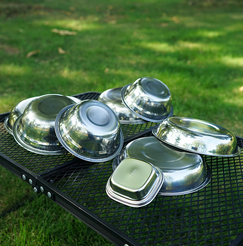 Новый портативный набор посуды – обзор и цена Camping Cooking And Dining Set
