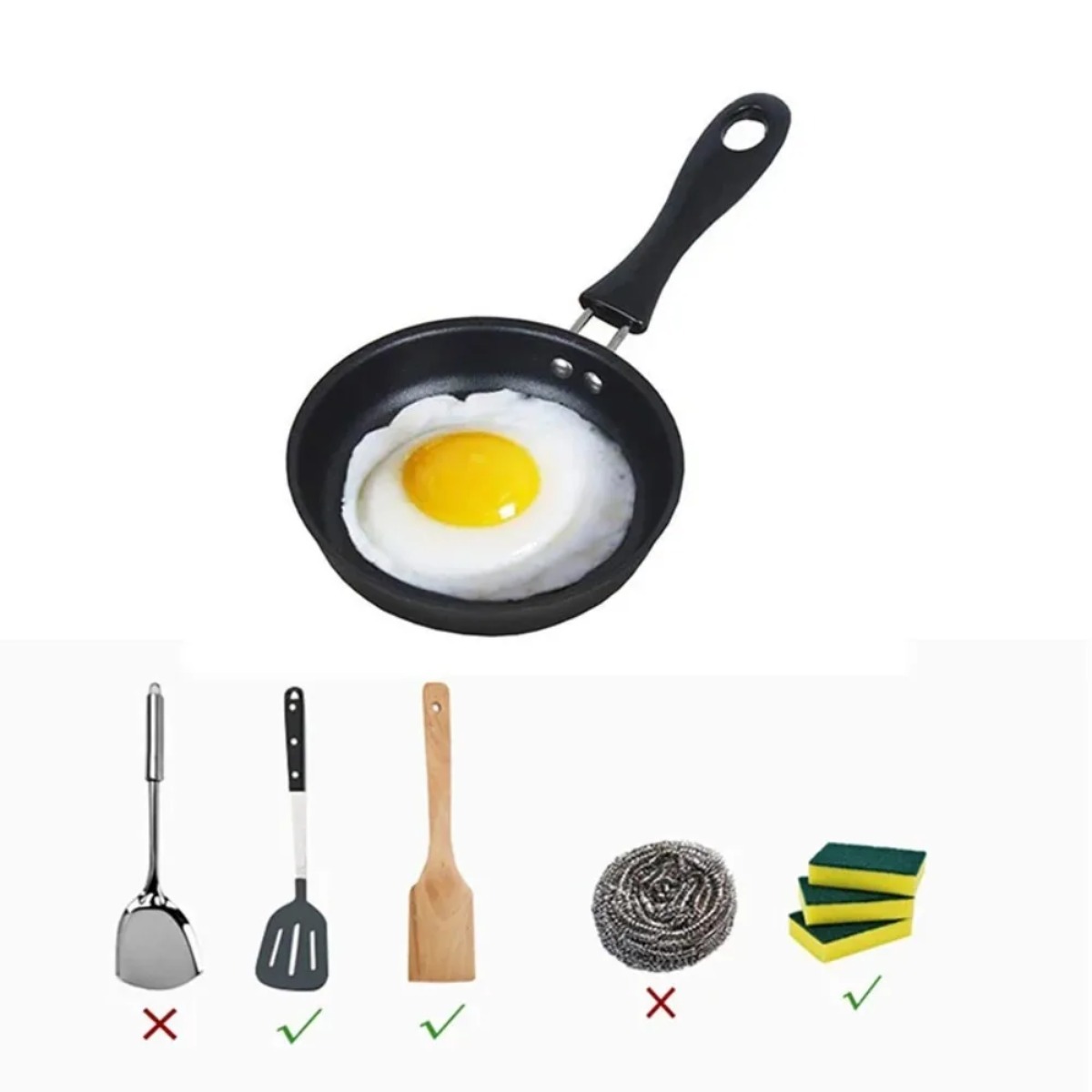 Мини-сковорода с ручкой, порта – обзор и цена Camping Cooking Without Gas